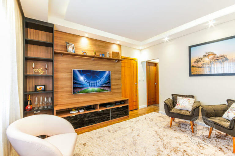 Home Theater Planejado: Inspire-se com a Pizarro Planejados