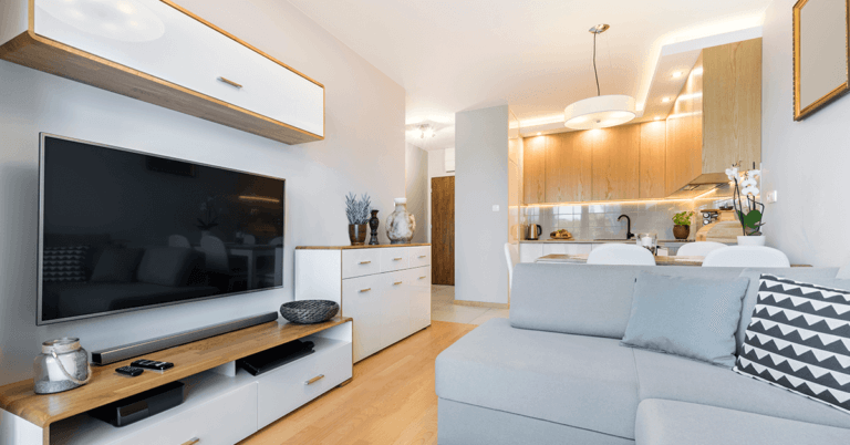 Dica de decoração: distância entre o sofá e a televisão